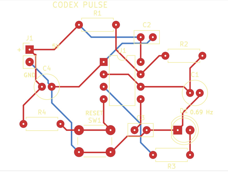 Copper layers and routing in the KiCad project