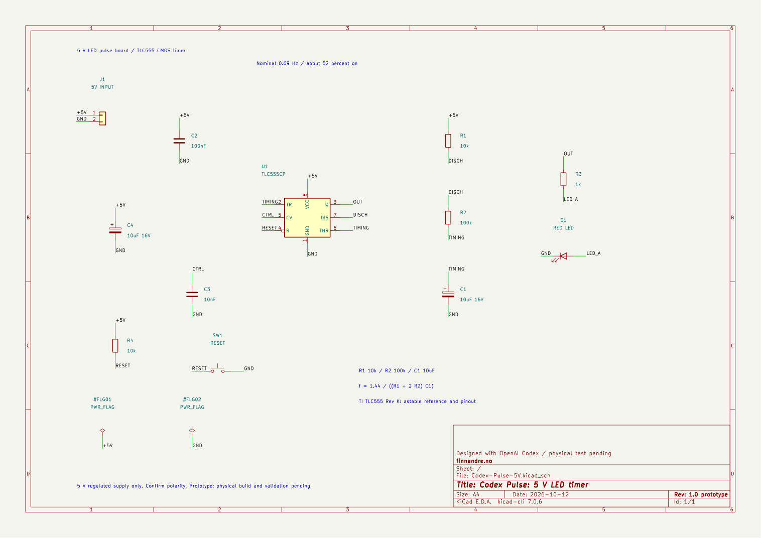 KiCad schematic from the open Codex Pulse project